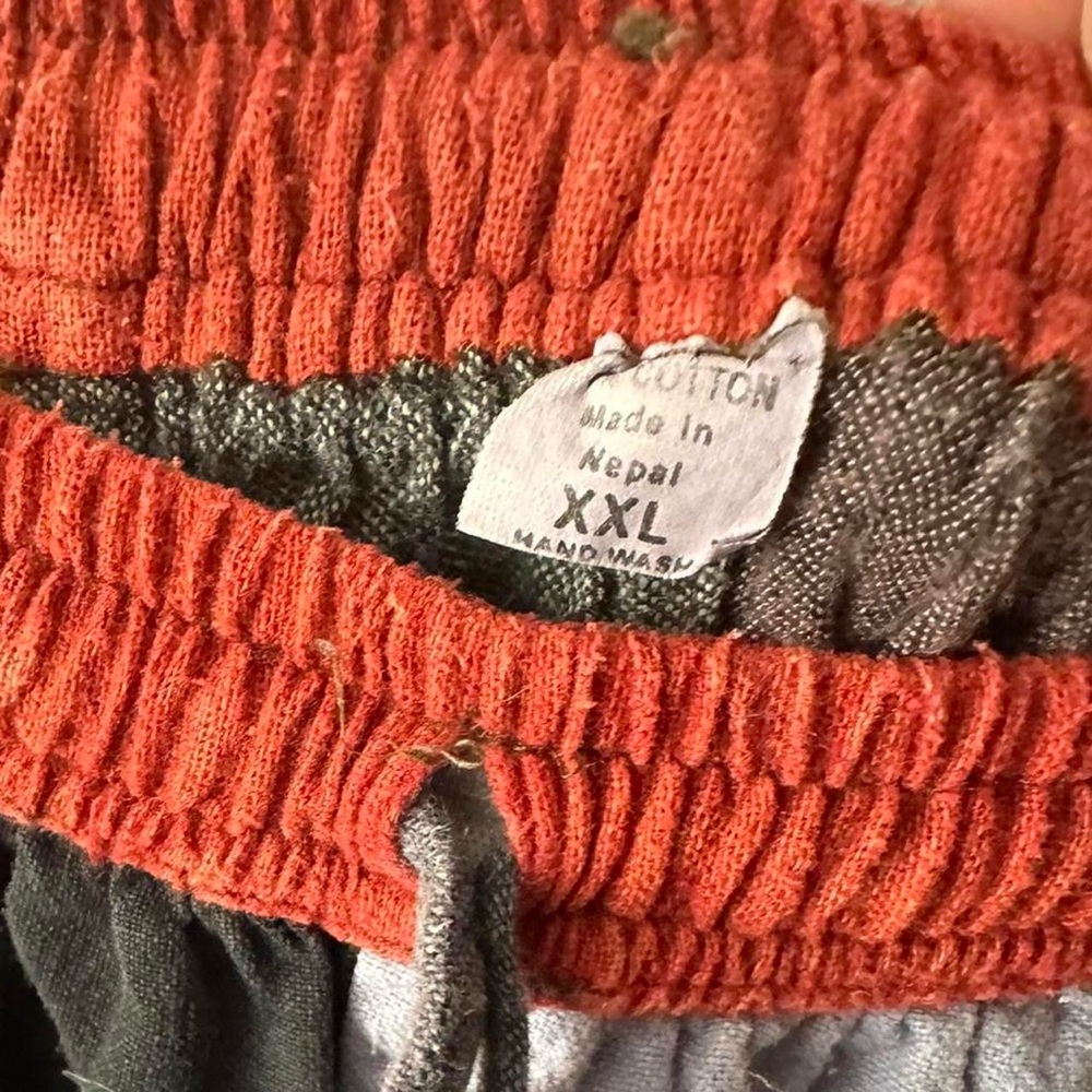 Boho Patchwork Multicolor Women's Pants - image 3